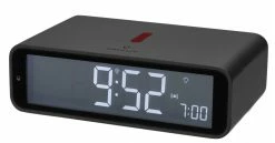 TFA Dostmann Digitaler Funk-Wecker Twist TFA 60.2560 Funkwecker Lichtsensor -TFA Dostmann Speichern Wecker 60 2560 beleuchtet