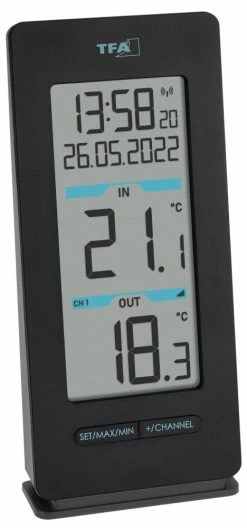 TFA Dostmann TFA-Dostmann Funk-Thermometer BUDDY TFA 30.3072.01 Temperaturkontrolle