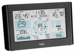 TFA Dostmann Funk-Wetterstation WEATHER PRO TFA 35.1161.01 Mit Wind Und Regenmesser