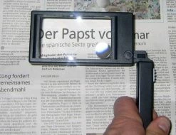 TFA Dostmann Qualitäts-Lupe Mit Licht 43.3006