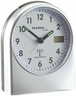 Technoline WT 755 Funkwecker Analog Digital Snooze Reisewecker Beleuchtung